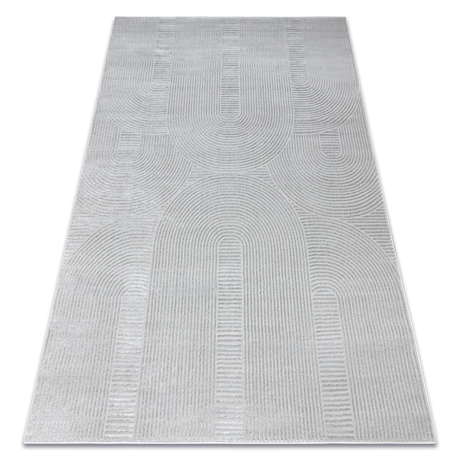 TEPPICH Balance 120/170 cm - Grau, Textil (120/170cm) - rugsX