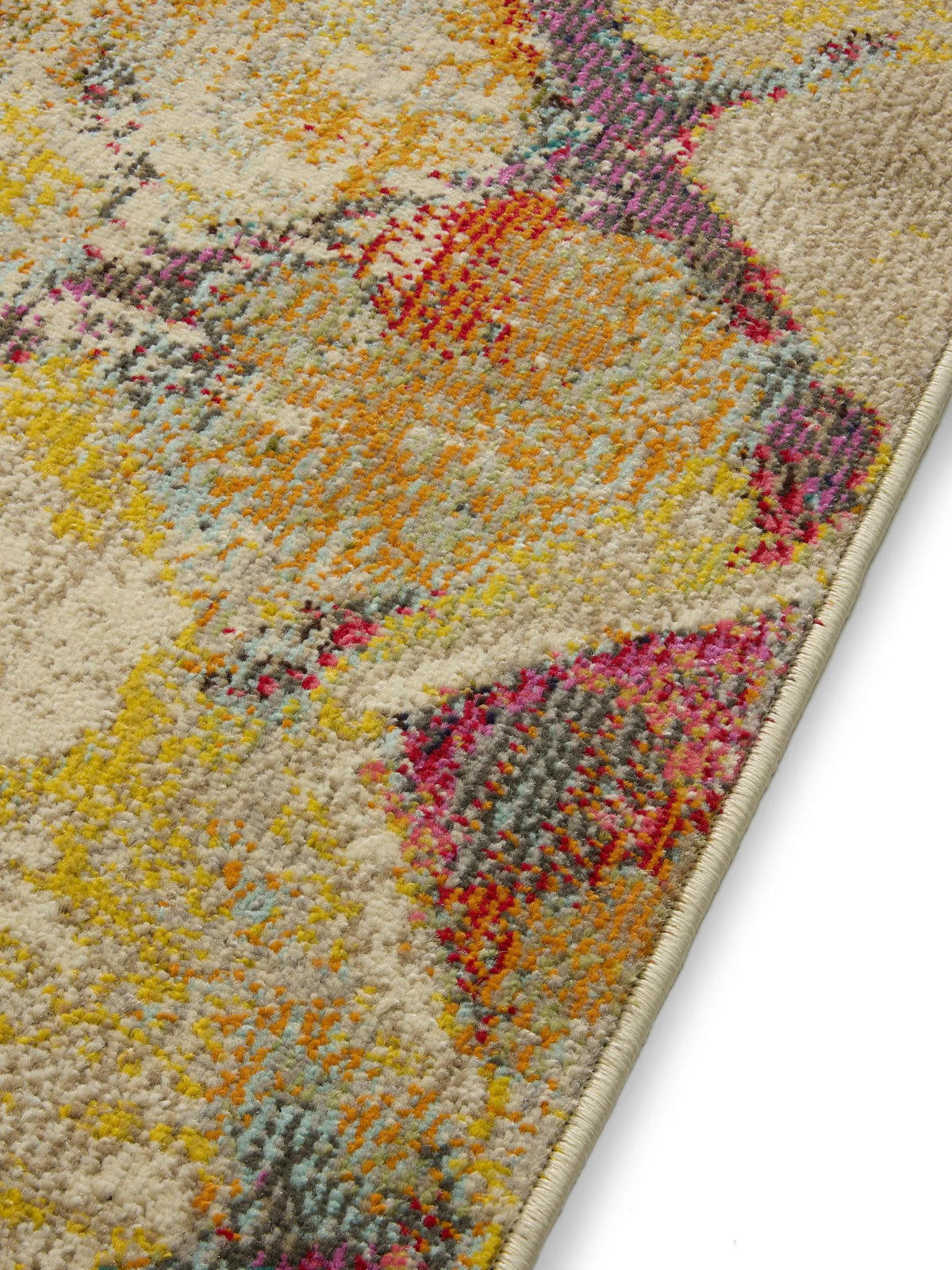 TEPPICH Casa Beige/Multicolor 120x170 cm - Beige, Textil (120/170cm) - benuta Nest