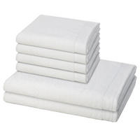 FROTTIERSET Premium 6-teilig - Weiß, Textil (50/100cm) - MÖVE