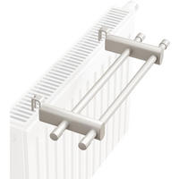 HANDTUCHSTANGE , 50 cm Handtuchhalter - Weiß, Metall (11/4/50cm) - BELZ