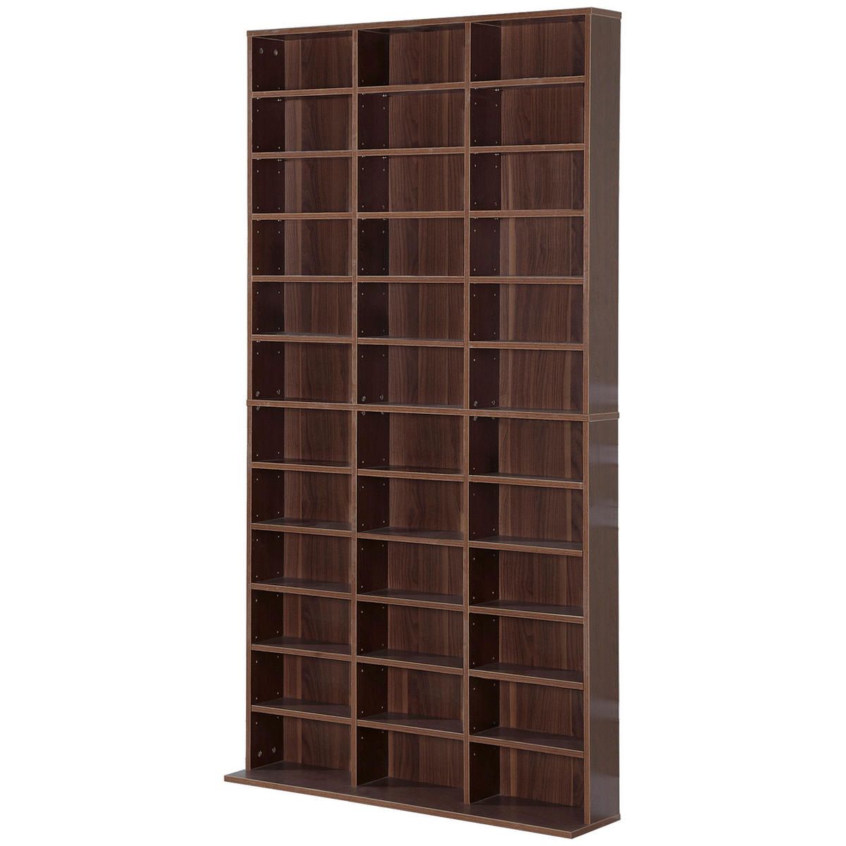 CD-REGAL DE-14403 36 Fächer, verstellbare Böden Braun - Braun, Holzwerkstoff (24/195/102cm) - ComfortXL