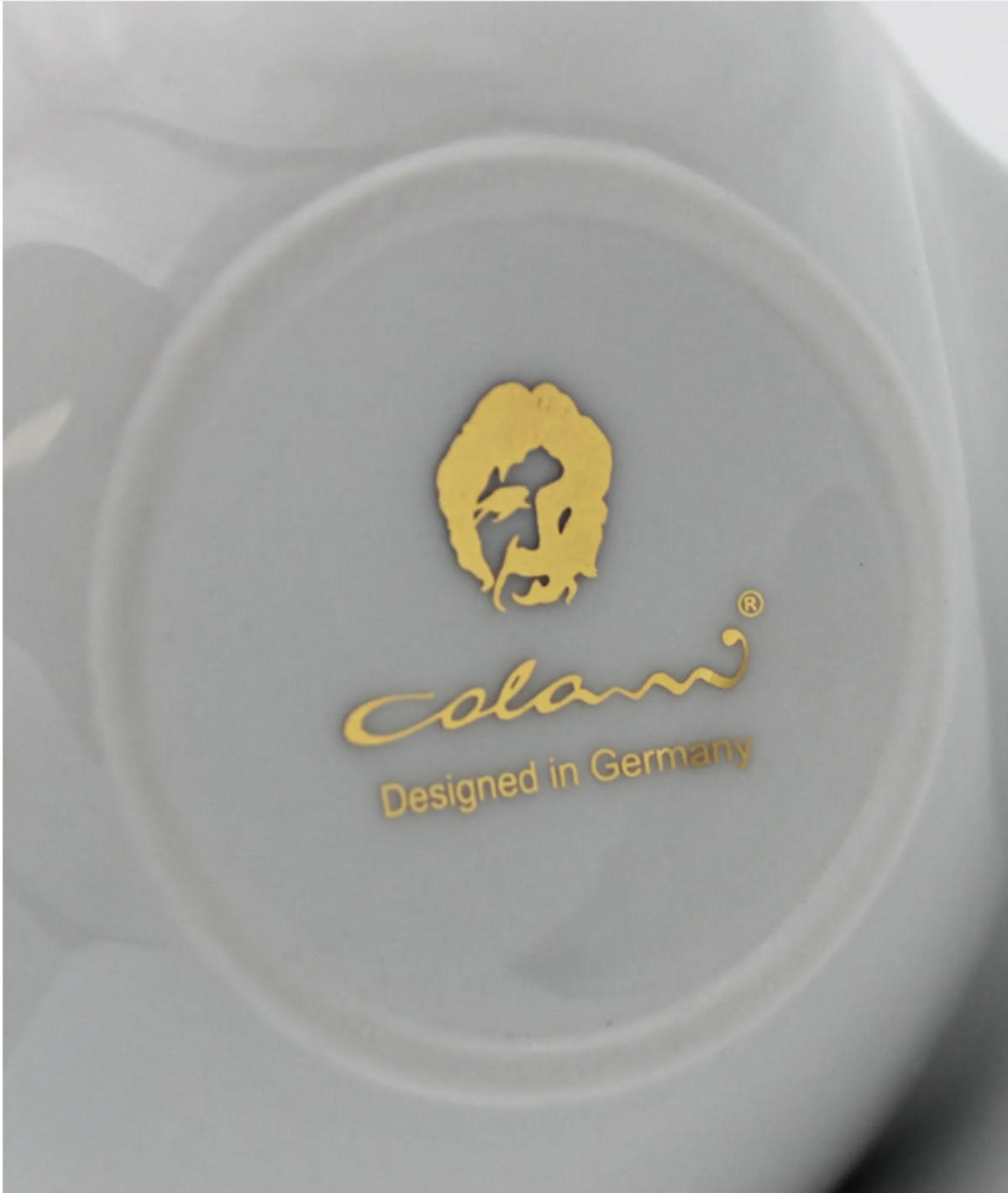 KAFFEEBECHER Drops gold - Goldfarben/Multicolor, Keramik (0.28L) - Luigi Colani Porzellan