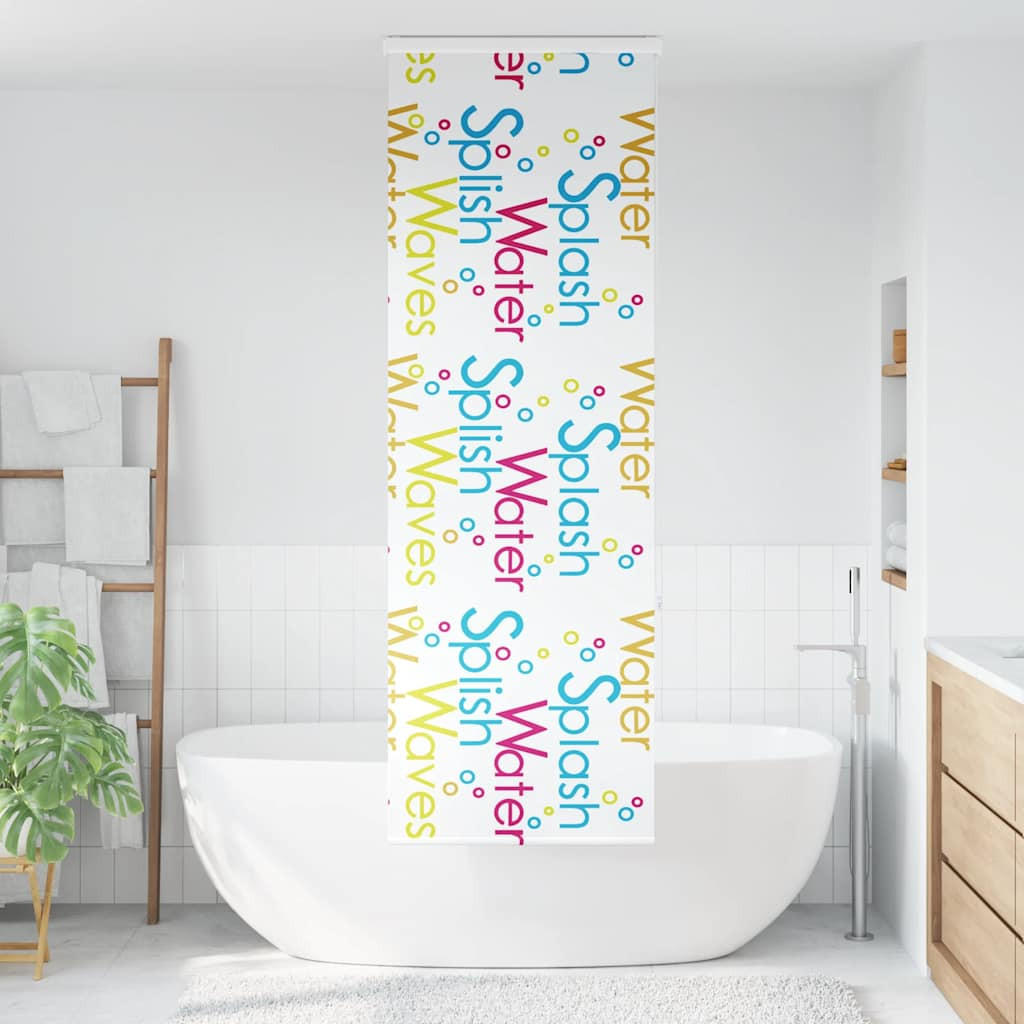 DUSCHVORHANG für Dusche Stoff Breite 66 cm - Weiß, Kunststoff (70/240cm) - MCBOSON