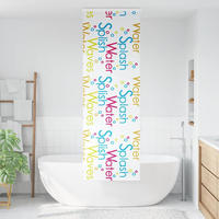 DUSCHVORHANG für Dusche Stoff Breite 66 cm - Weiß, Kunststoff (70/240cm) - MCBOSON