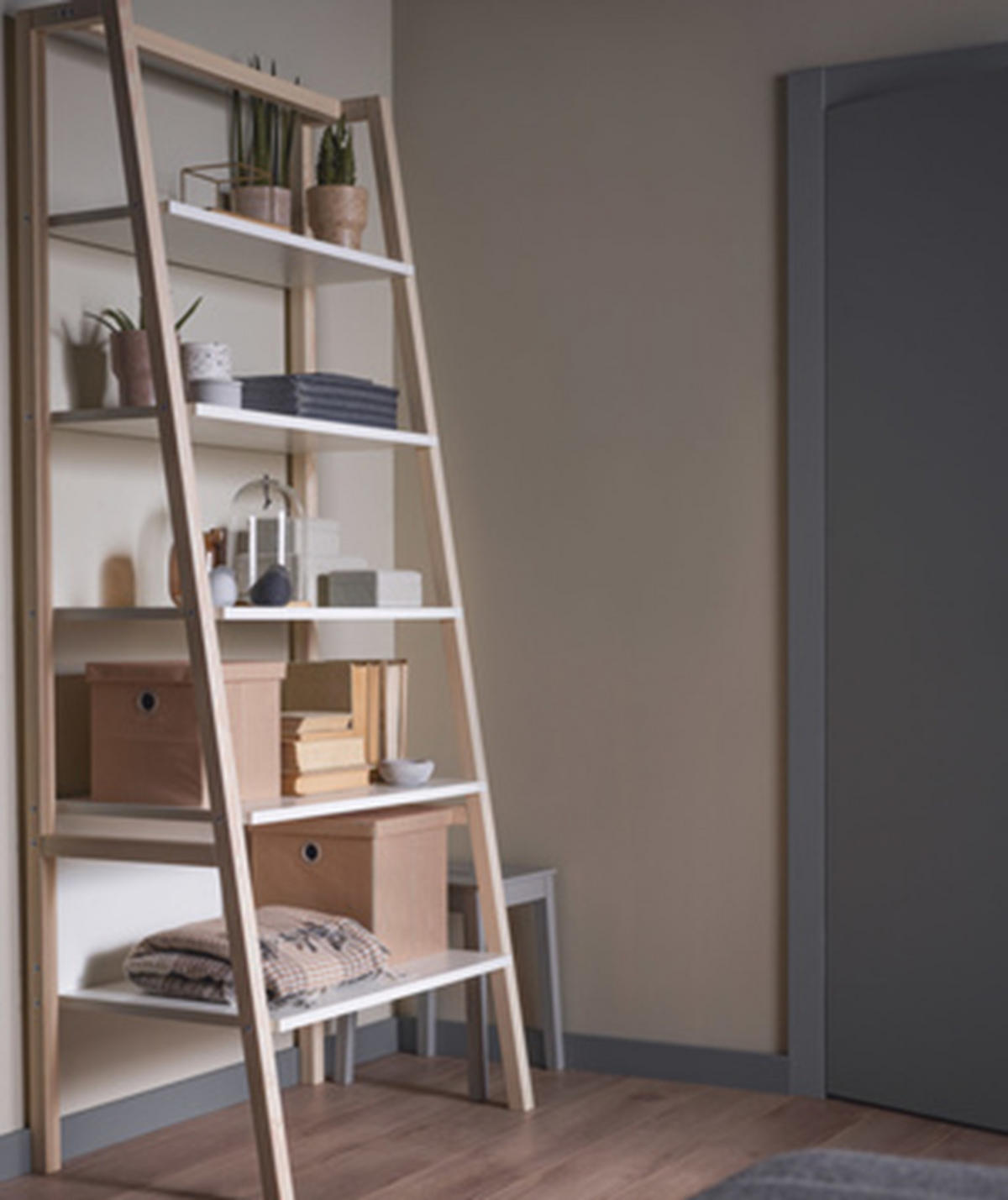 BÜCHERREGAL SPOT - Weiß, Holzwerkstoff (88/210/57cm)