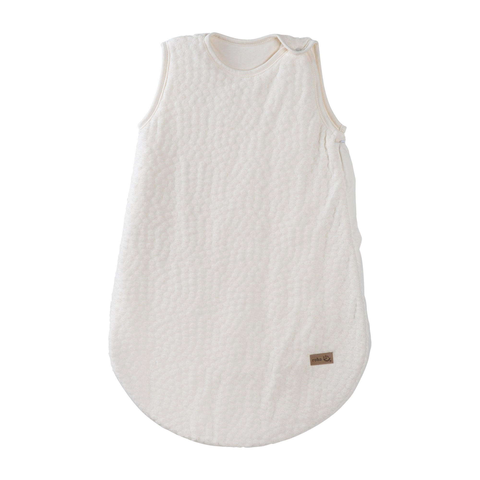 BABYSCHLAFSACK 70 cm Seashells oyster - Weiß, Textil (45/70cm) - Roba
