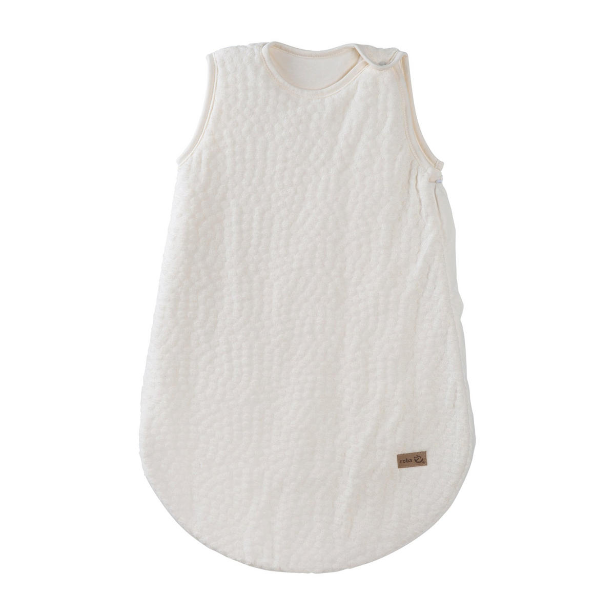 BABYSCHLAFSACK 70 cm Seashells oyster - Weiß, Textil (45/70cm) - Roba