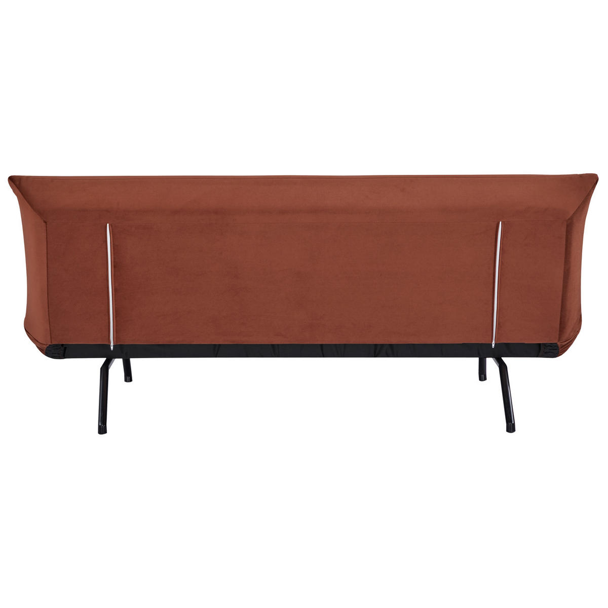 SOFA Anatole Terracotta 3 Plätze - Orange, Textil (185/82/92cm) - Happy Garden