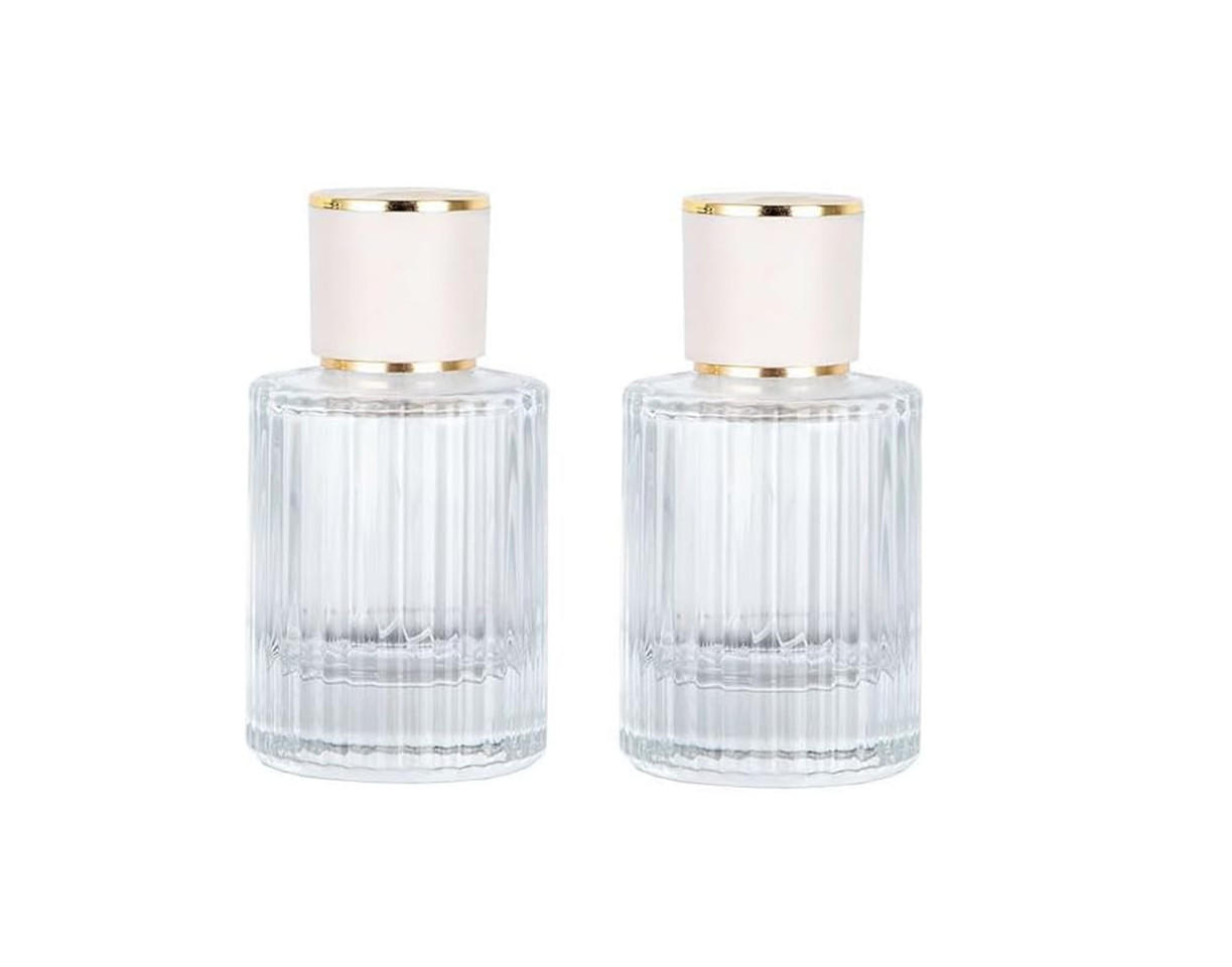 SEIFENSPENDER , 2x 50 ml Klarglas-Sprühflaschen - Transparent, Glas (5.2/9.8/5.2cm) - BELZ