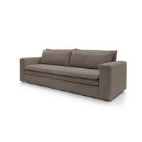 SOFA TILIA Braun 244x95x82 cm - Braun, Textil (244/82/95cm) - FURNLUX