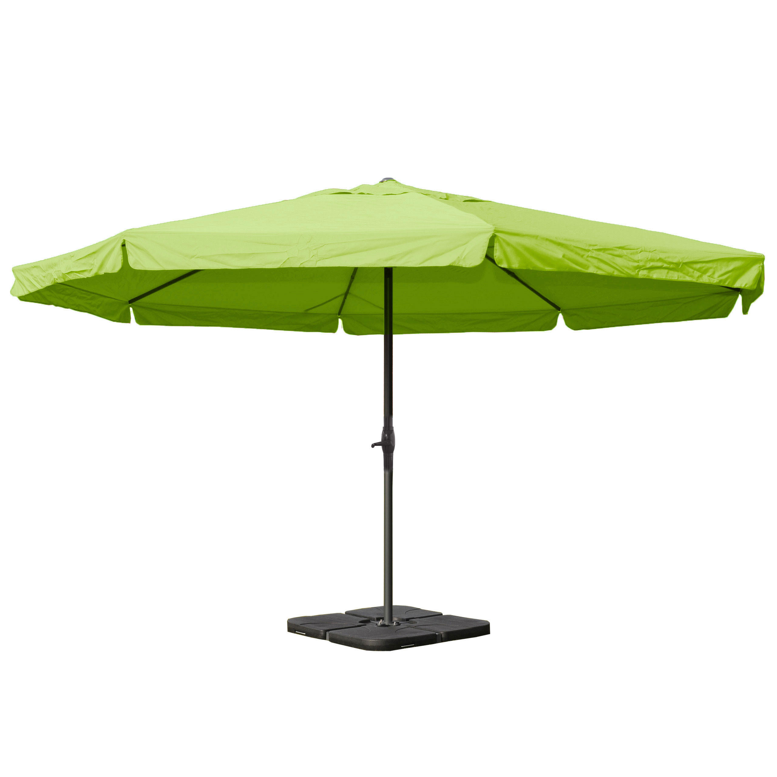 SONNENSCHIRM PRO Grün - Grün, Textil (500/500cm) - MCW