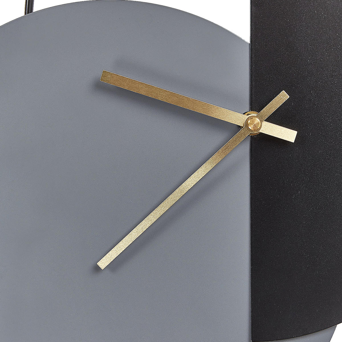 CEAS DE PERETE 32 cm metal gri Nendaz - gri, metal (32/60/2cm) - Beliani