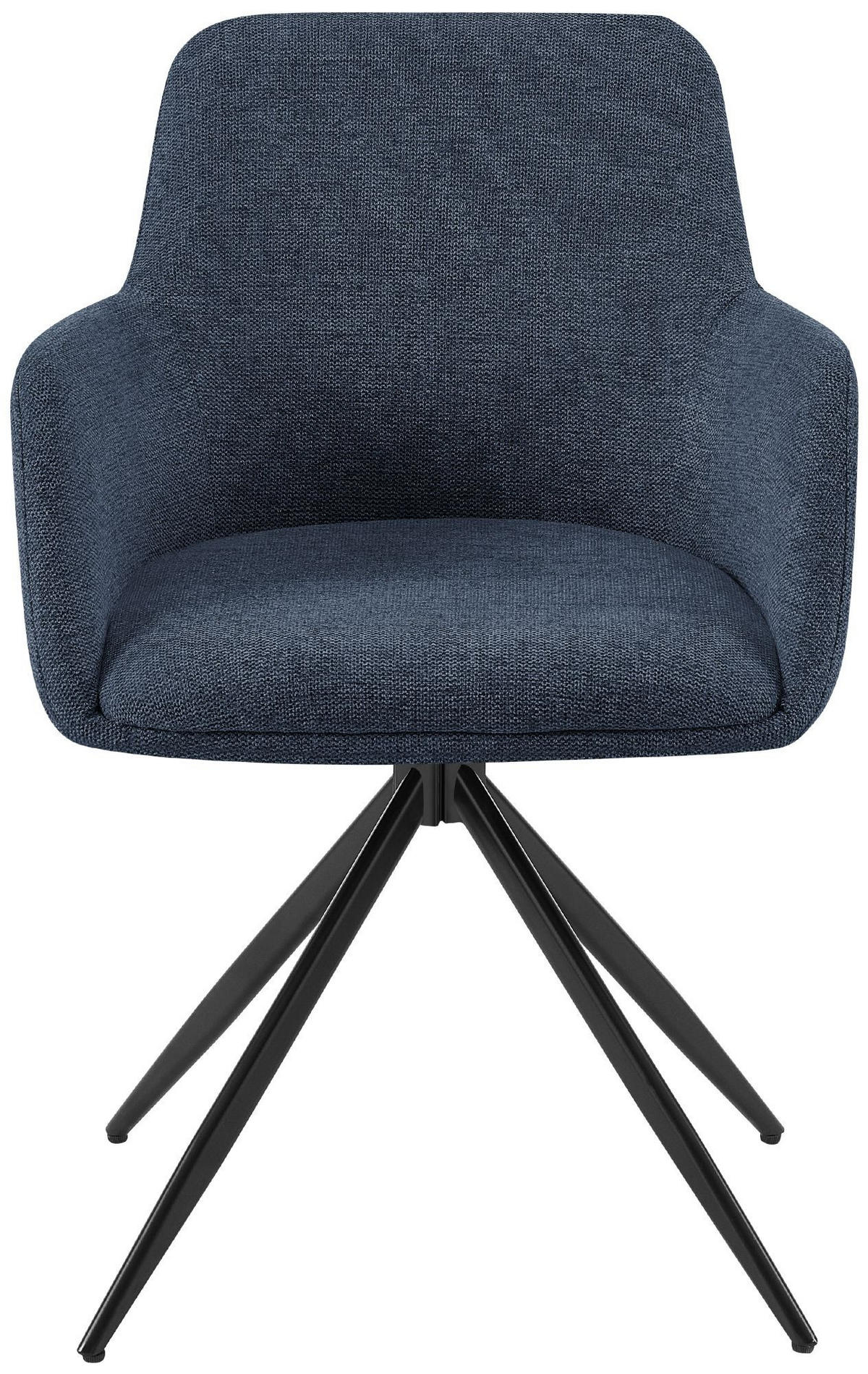 ESSZIMMERSTUHL Olema 81x56x62 cm blau - Blau, Textil (56/81/62cm) - furnicato