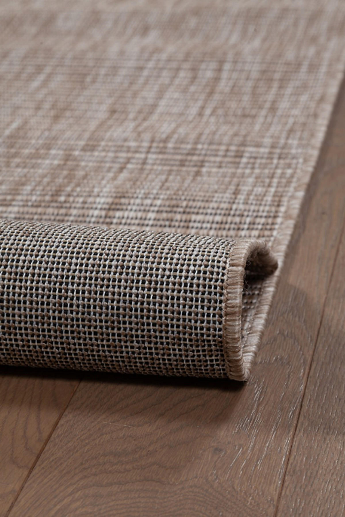 TEPPICH modern Flachgewebe GRAZIELLA Braun 120 x 170 cm - Braun, Textil (120/170cm) - Novatrend