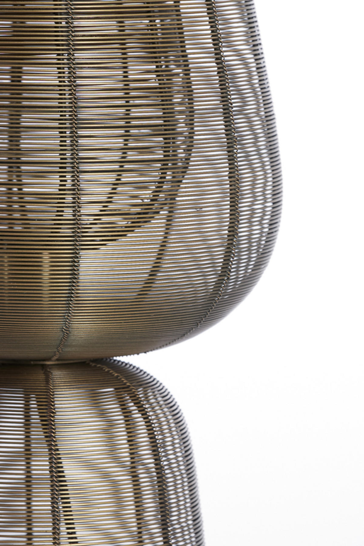 TISCHLAMPE Aboso Bronze Ø24/54 cm - Bronzefarben, Metall (24/24/54cm) - Light & Living