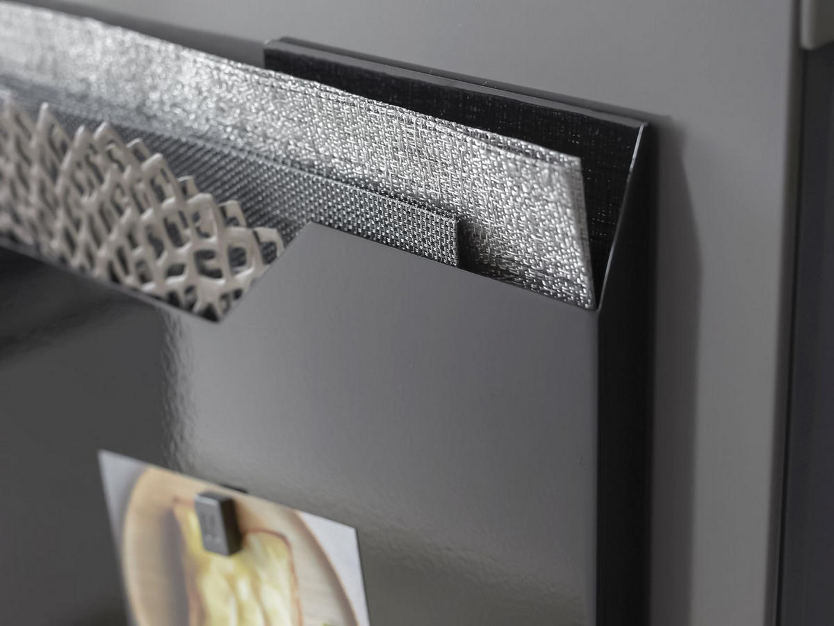 TISCHSET-AUFBEWAHRUNG Tower schwarz 50/36/3 cm - Schwarz, Metall (3/50/36cm) - Yamazaki