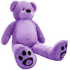 PLÜSCHTIER Riesen Teddy XXL Lila 183cm - Lila, Textil (60/50cm) - Vercart