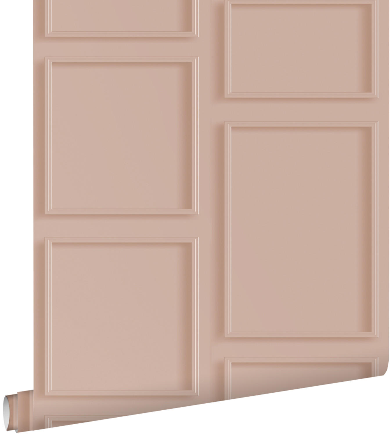 TAPETE Holzwandverkleidung 50 x 900 cm - Pink, Papier (50/900cm) - ESTAhome