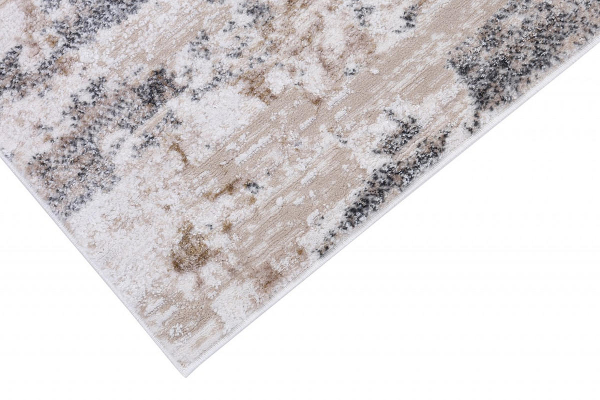 KOBEREC béžový grafitový krémový - 120 x 170 cm - béžová, textil (120/170cm) - Mazovia