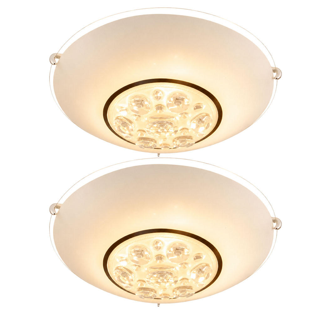 Globo Lighting 2X Silber 25x10x25 cm