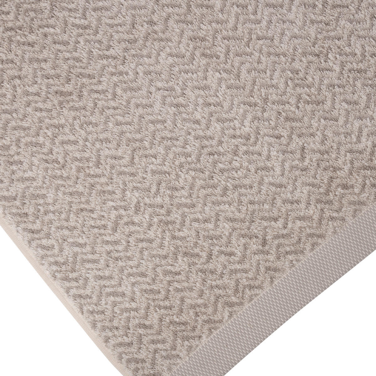 HANDTUCH Brooklyn Fischgrat 4er-Set - Braun, Textil (50/100cm) - MÖVE