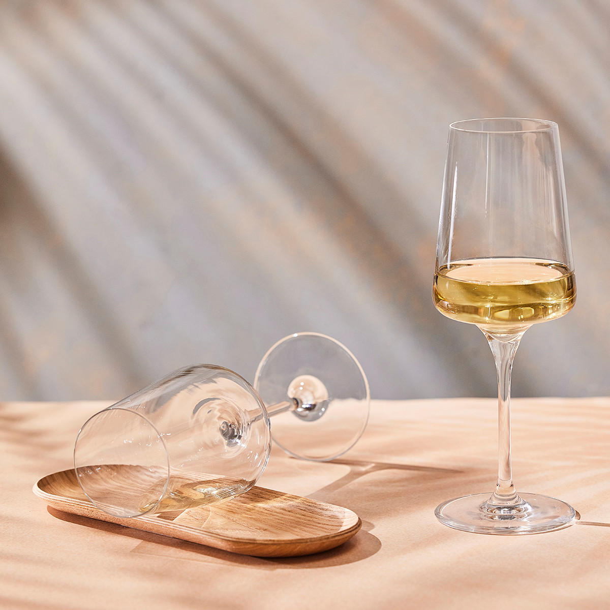 WEISSWEINGLÄSER 6er-Set 400 ML - Transparent, Glas (0.4L) - Krosno Glass
