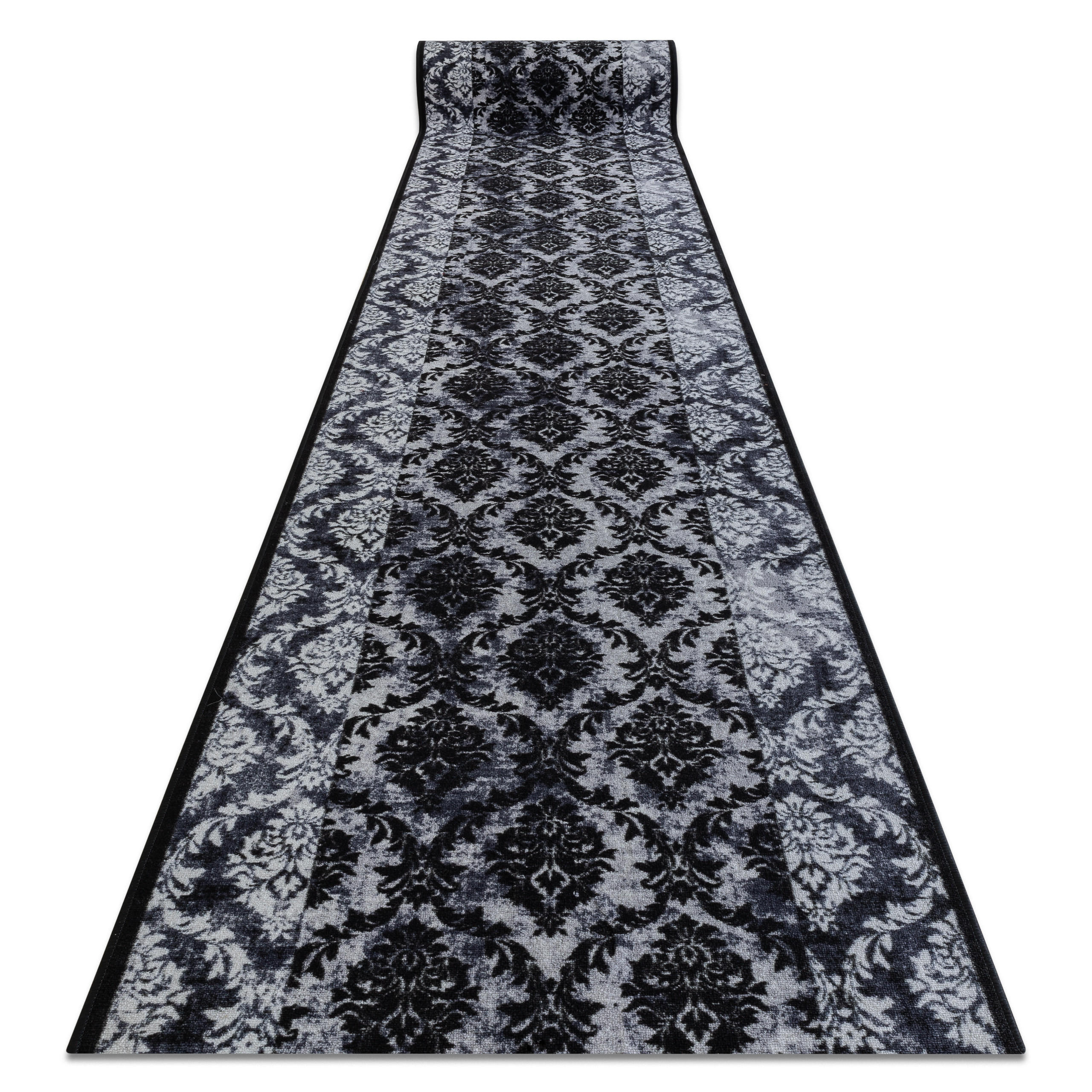LÄUFER Antirutsch ROMANCE 80/100 cm - Grau, Textil (80/100cm) - rugsX