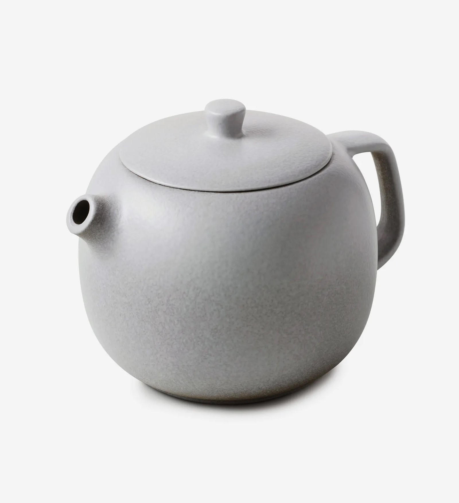 Revol Porcelaine France Teekanne Hellgrau