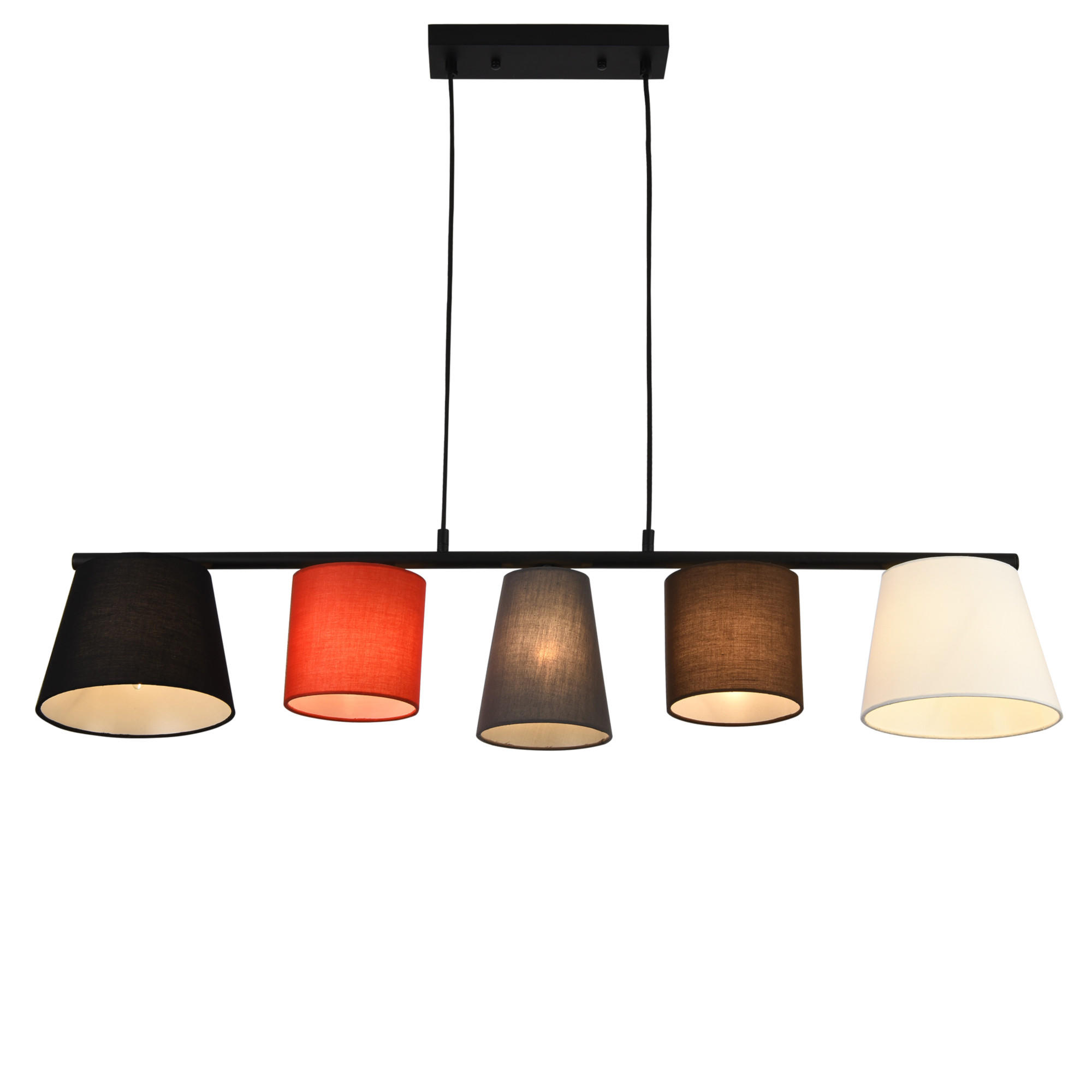 HÄNGELEUCHTE Mysen - Multicolor, Metall (20/105/150cm) - lux.pro