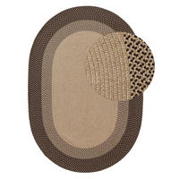 TEPPICH In- & - Braun, Kunststoff/Textil (140/1cm) - KUNSTLOFT