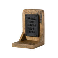 WANDREGAL Mango 16x16x20 natur lackiert RAILWAY #188 - Naturfarben, Holz (16/20/16cm) - Massivmoebel24