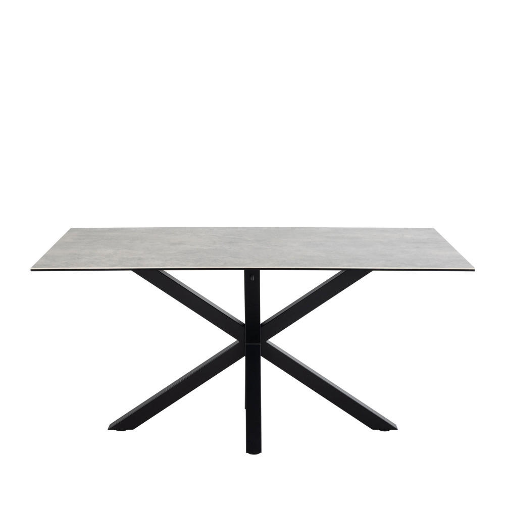 ESSTISCH - Keramik - Grau - Grau, Keramik (160/90/76cm) - Drawer