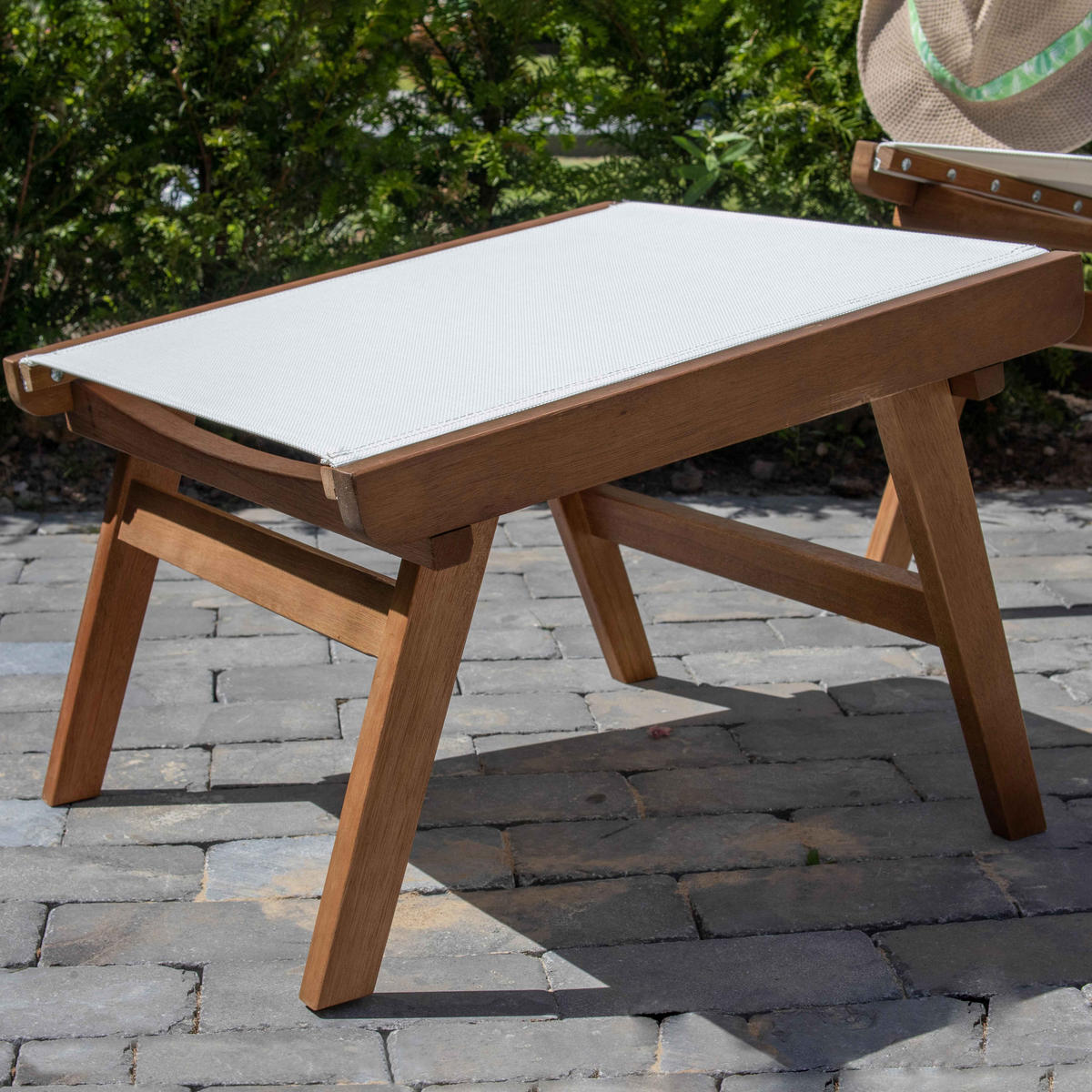 RELAXSESSEL, Weiß - Weiß, Holz (65/102/76cm) - Oviala