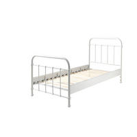 METALLBETT Karlyn 210x111x98 aus Metall in Weiß - Weiß, Metall (90/200cm) - 58aufmkessel