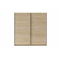 SCHWEBETÜRENSCHRANK ARLO II 200/207 cm in Eiche Sonoma - Eichefarben, Holzwerkstoff (201/59/207cm) - Deine Möbel 24