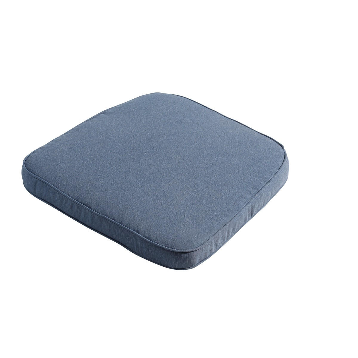 SITZKISSEN Panama 48/48 cm 4er-Set - Blaugrau, Textil (48/5/48cm) - Madison