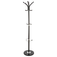 STANDGARDEROBE mit 14 Haken, Marmor, Metall, Schwarz - Schwarz, Metall (37/182/37cm) - 5five Simply Smart