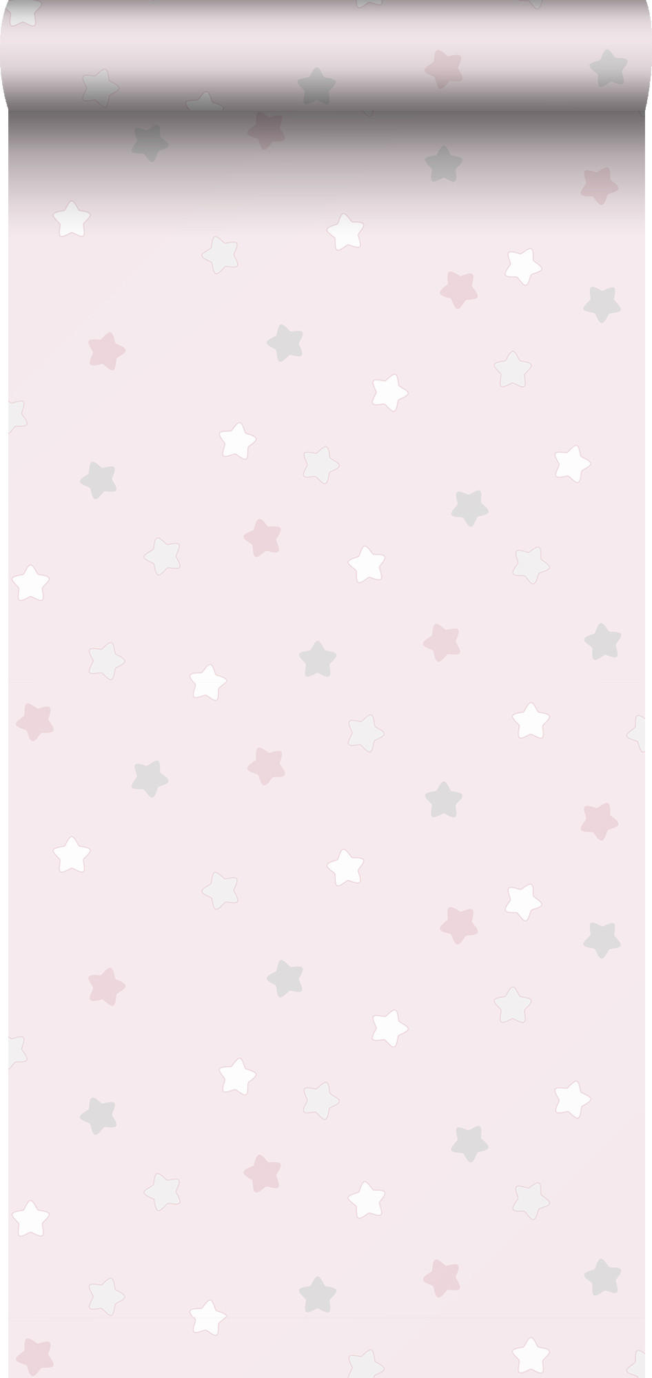 TAPETE kleine Sterne 53 cm x 10 m - Pink, Papier (53/0.1cm) - Sanders & Sanders