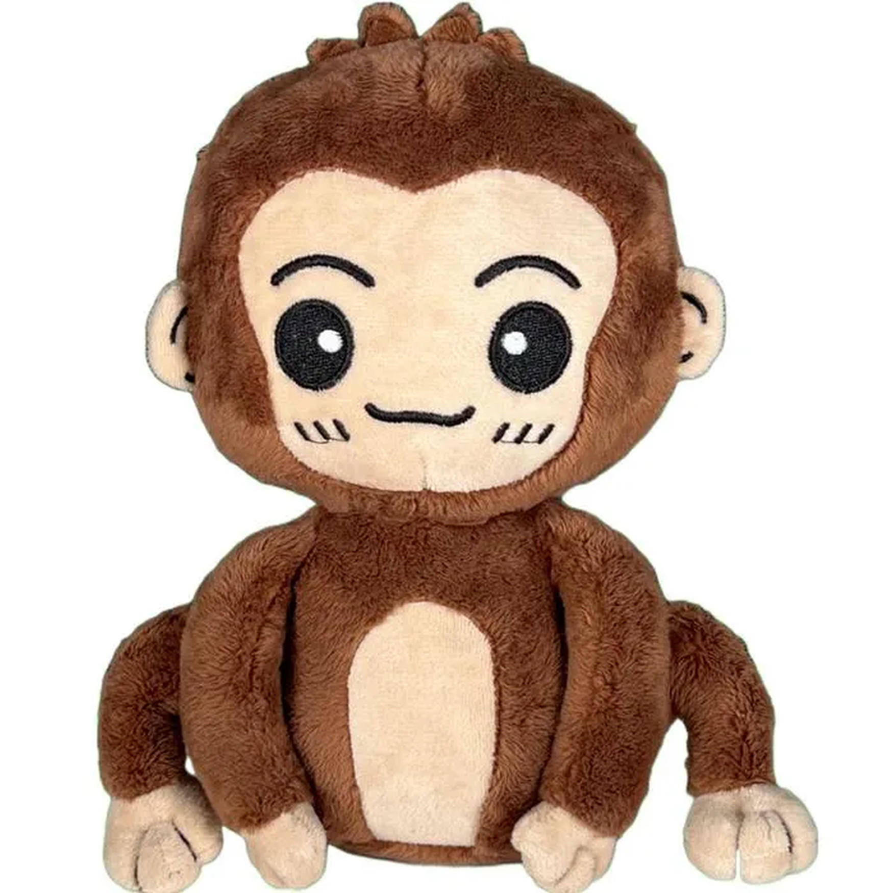 PLÜSCHTIER Kuschelaffe 15 cm Für Babys und Kleinkinder Braun - Braun, Textil (5/7cm) - Twinky