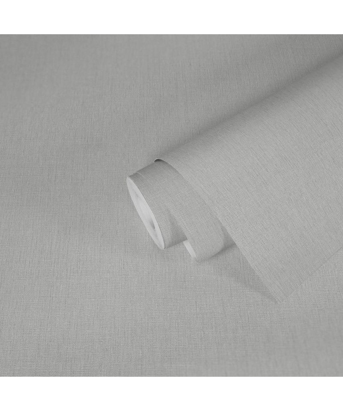 VLIESTAPETE Grau 53/1005 cm - Grau, Textil (53/1cm) - KUNSTLOFT