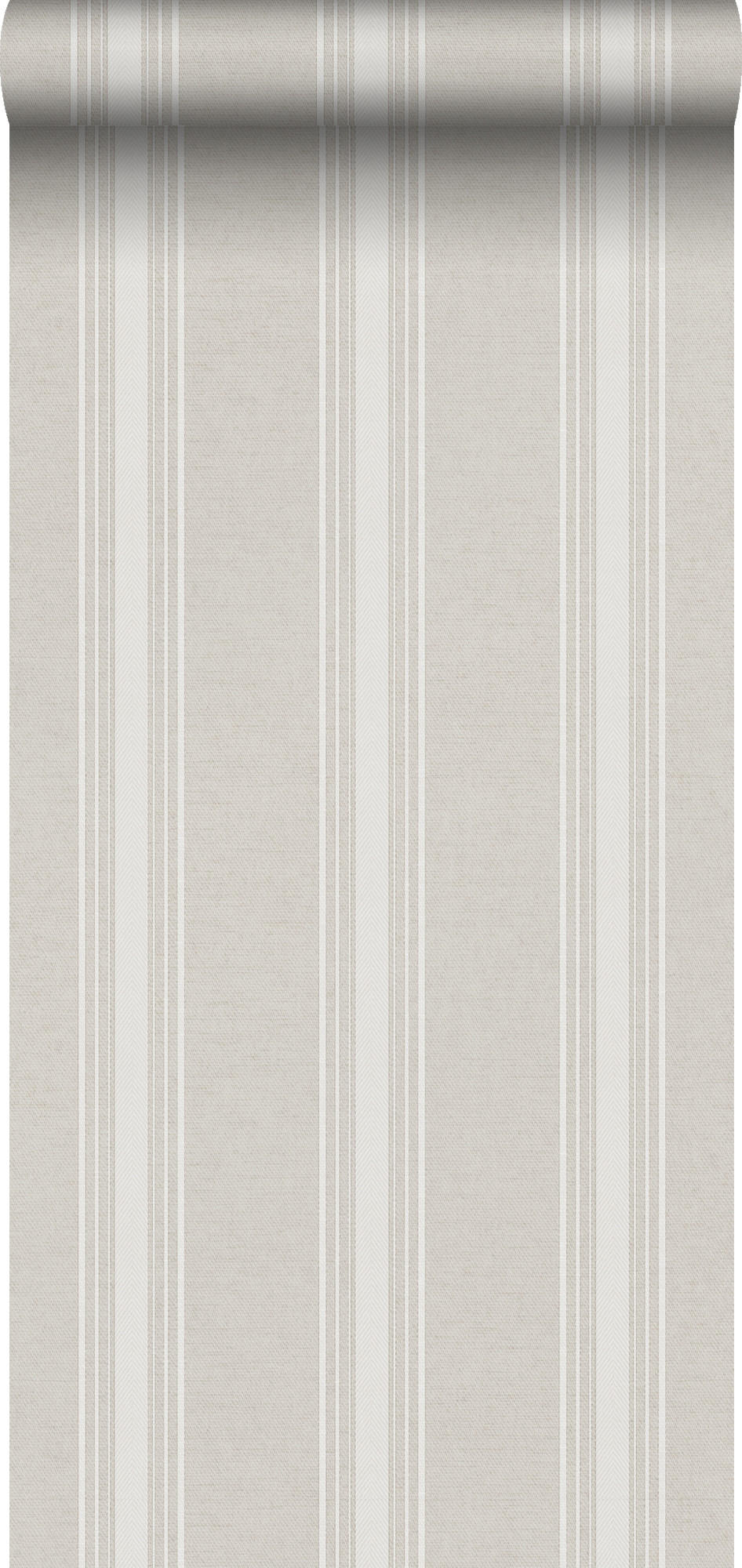 TAPETE Streifen 53 cm x 10 m - Beige, Papier (53/1000cm) - Sanders & Sanders