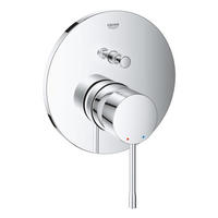 DUSCHARMATUREN Silber 10/15.8/15.8 cm 24058001 - Silberfarben, Metall (15.8/15.8/10cm) - Grohe