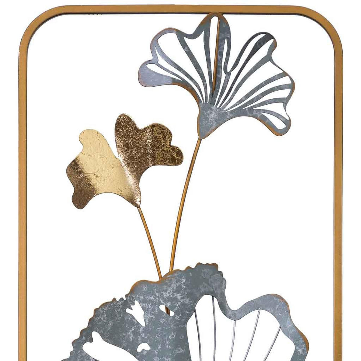 WANDDEKO-OBJEKT aus Metall, 31x90x4cm - Multicolor, Metall (31.1/3.8/89.5cm) - Wanderlust