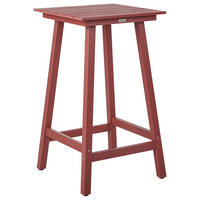 BARTISCH Rot Adirondack - Rot, Kunststoff (60/59/103cm) - Beliani