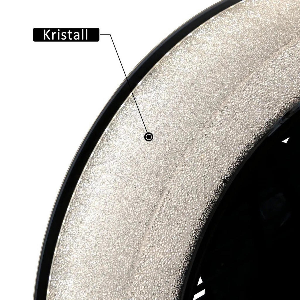 DECKENVENTILATOR Estes II 40/40/18cm - Schwarz, Kunststoff (40/40/18cm) - Nettlife