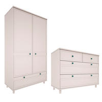 POKOJ PRO MIMINKO 2DÍLNÝ Gabriel Béžová - béžová, kompozitní dřevo (117/92/50cm) - Petits-meubles