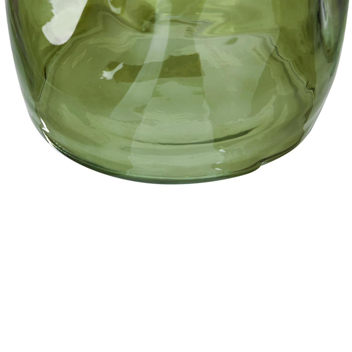 BLUMENVASE Glas grün Kerala - Grün, Glas (30cm) - Beliani