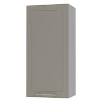 KÜCHENHÄNGESCHRANK Kvantum W4/45 Beige Matt / Grau Matt 45 / 32,5 / 96cm - Beige/Grau, Holz/Holzwerkstoff (45/96/32.5cm) - Feldmann-Wohnen