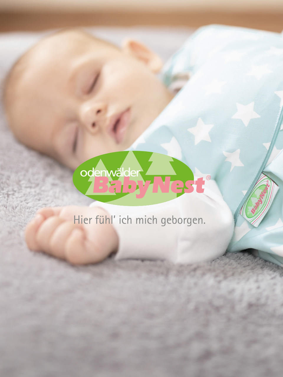 Baby im Schlafsack von Odenwälder