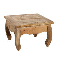 COUCHTISCH OPIUM ANTIQUE Mango rechteckig Natur 60cm - Goldfarben/Braun, Holz (60/60/41cm) - riess-ambiente